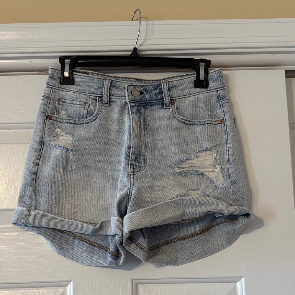 American Eagle Outfitters Light Wash Jean Shorts